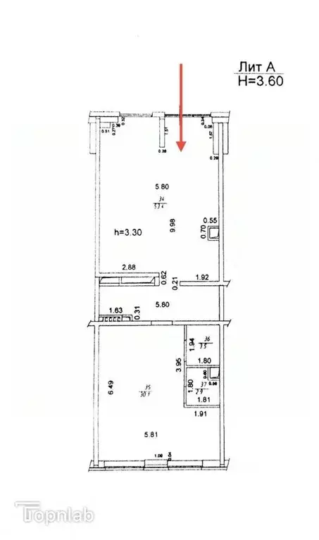 Торговая площадь в Краснодарский край, Краснодар Уральская ул., 162/4 ... - Фото 2