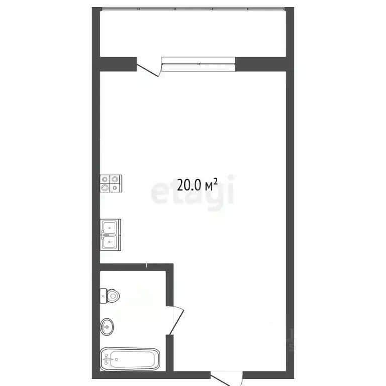 Студия Ростовская область, Ростов-на-Дону Элеваторный пер., 12 (27.0 ... - Фото 2