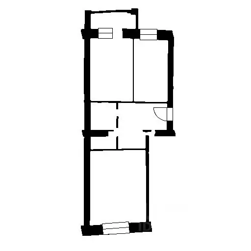 2-к кв. Татарстан, Казань ул. Чапаева, 33 (49.0 м) - Фото 2