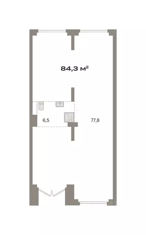 Помещение свободного назначения в Московская область, Ленинский ... - Фото 1