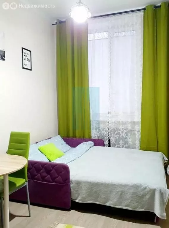 Квартира-студия: Подольск, микрорайон Климовск, Железнодорожная улица, ... - Фото 1