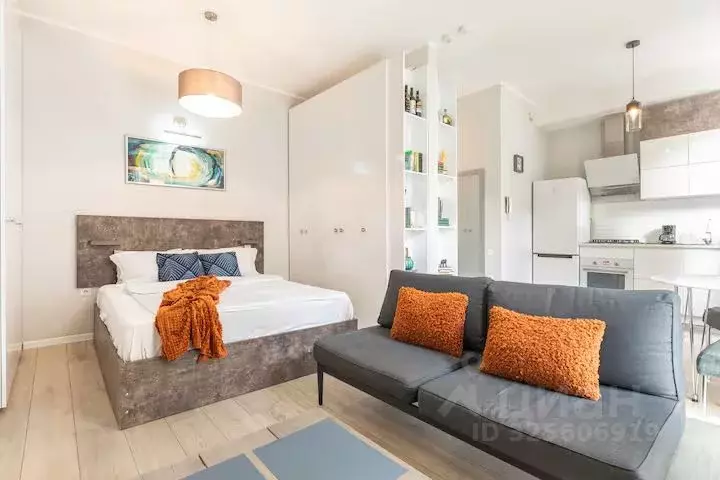 Студия Краснодарский край, Сочи ул. Гастелло, 28 (25.0 м) - Фото 2