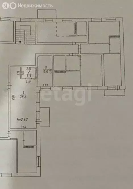 2-комнатная квартира: посёлок Малая Топка, Ключевая улица, 56 (43 м) - Фото 1