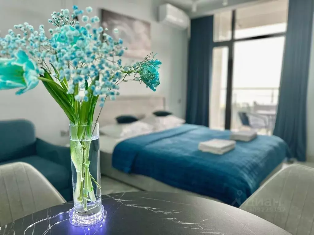 Студия Крым, Алушта ул. Западная, 4к3 (29.0 м) - Фото 1