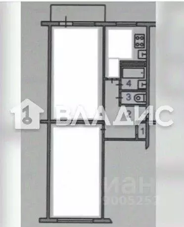 2-к кв. Ивановская область, Иваново ул. Генерала Хлебникова, 64 (49.8 ... - Фото 2