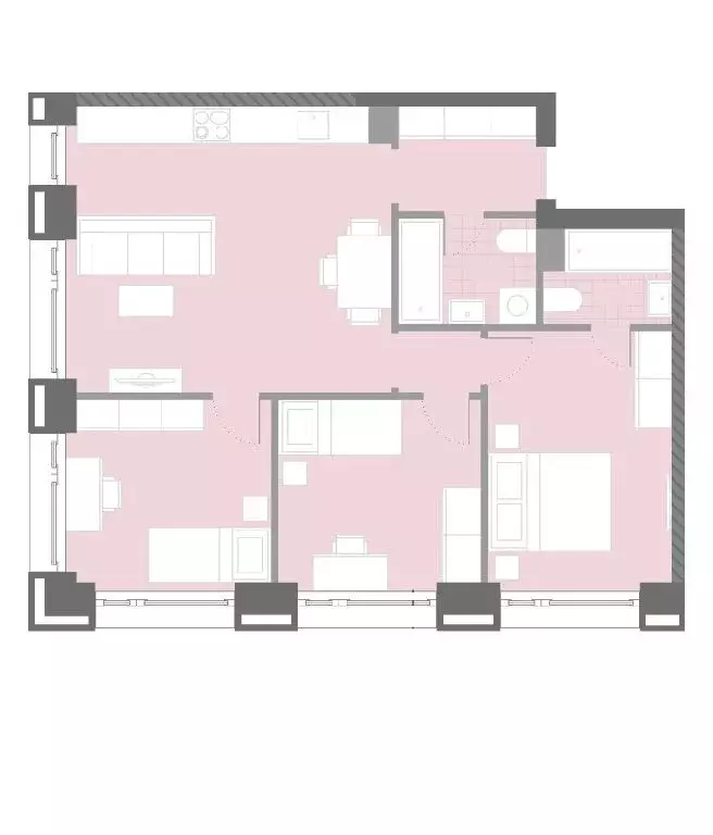 Продается 3-комнатная квартира - Фото 2