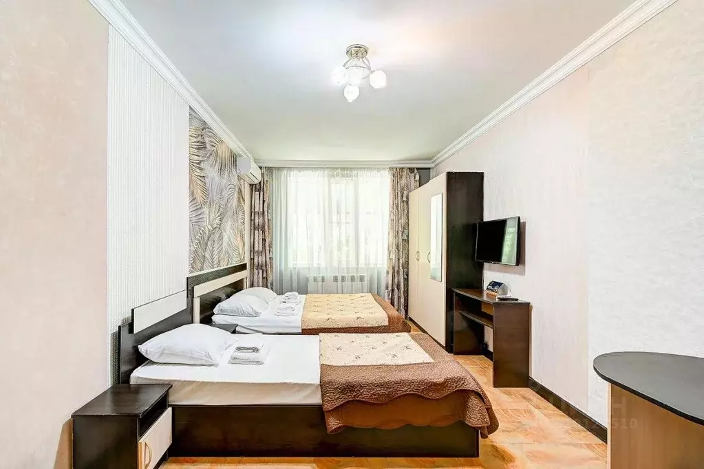 Комната Краснодарский край, Сочи Адлер жилрайон, ул. Фрунзе, 13А (20.0 ... - Фото 0
