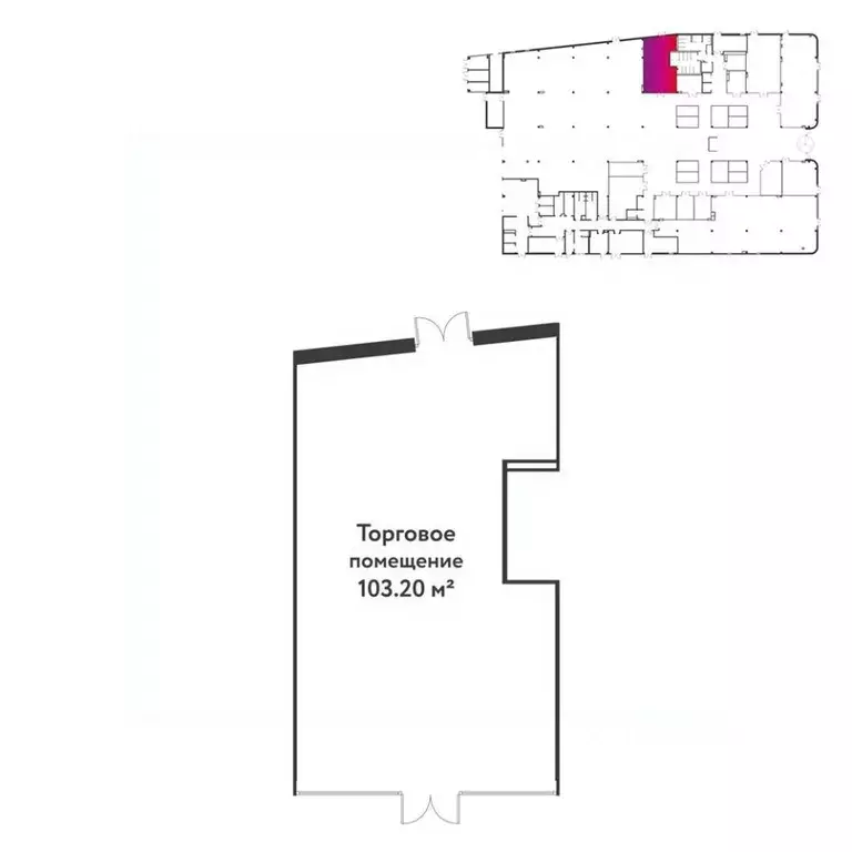 Торговая площадь в Москва Элеваторная ул., 1АС2 (103 м) - Фото 0