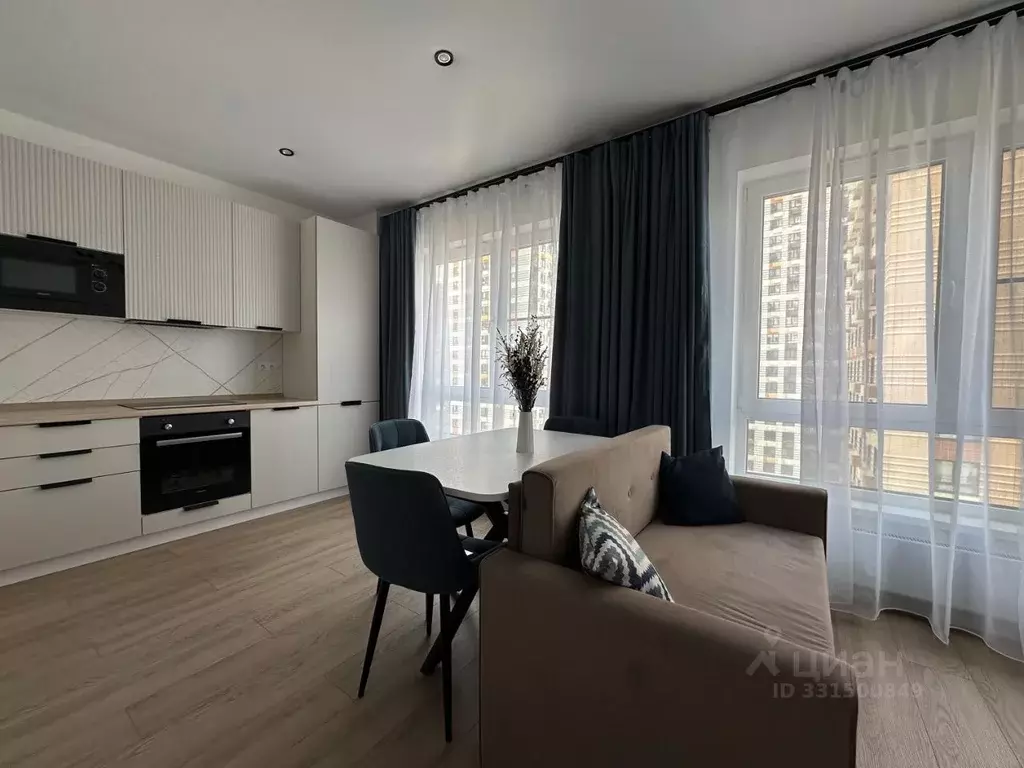 Студия Москва Амурская ул., 2к1 (33.0 м) - Фото 1