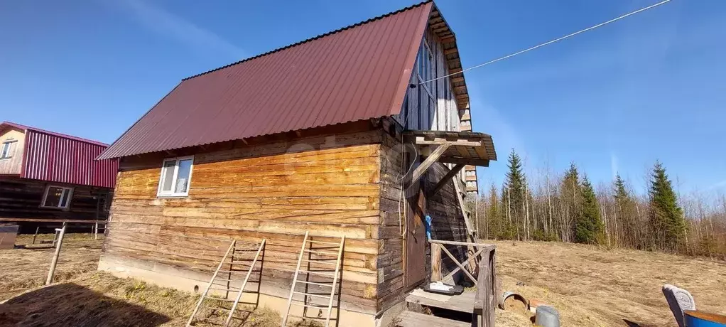 Дом в Коми, Микунь Усть-Вымский район, ул. Леонова (31 м) - Фото 1