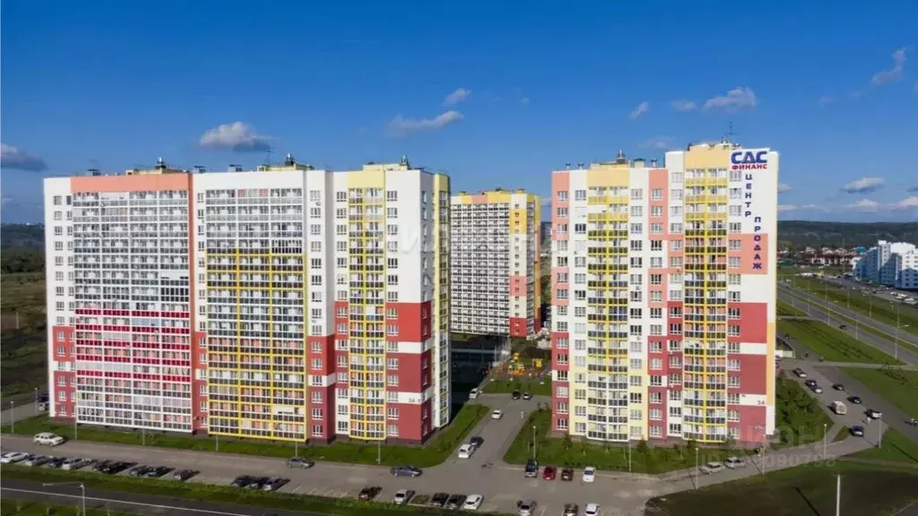 2-к кв. Кемеровская область, Кемерово просп. Химиков, 38 (63.7 м) - Фото 1