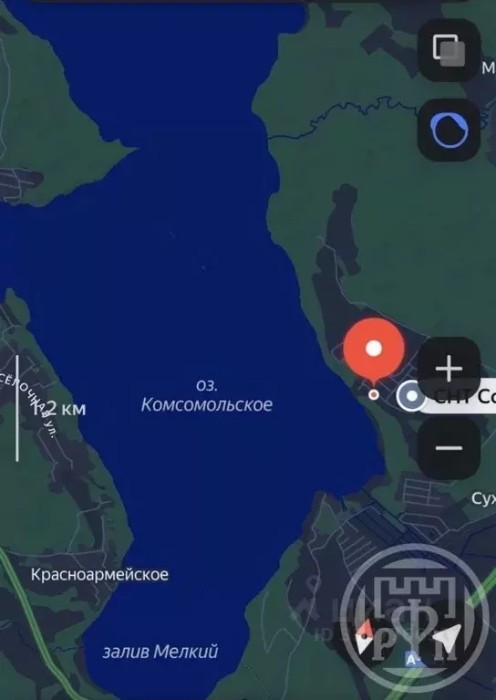 Участок в Ленинградская область, Приозерский район, Плодовское с/пос, ... - Фото 2