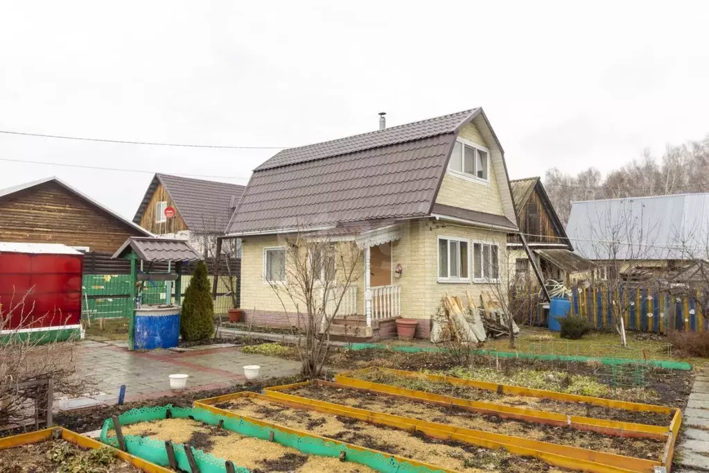 Дом в Тюменская область, Тюмень Вертолет СНТ, ул. Западная (45 м) - Фото 1