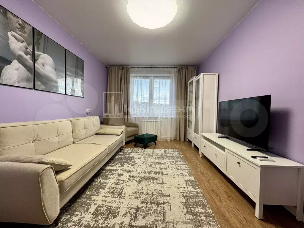 1-к. квартира, 40 м, 3/5 эт. - Фото 0