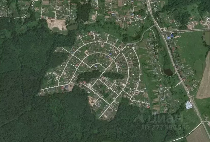 Участок в Калужская область, Совхоз Боровский с/пос, д. Тимашово  ... - Фото 1