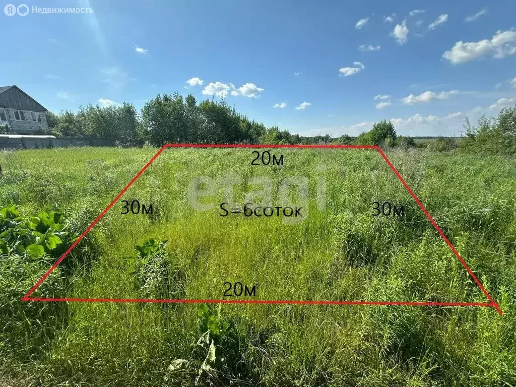 Участок в деревня Добрунь, садоводческое некоммерческое товарищество ... - Фото 1