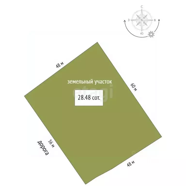 Участок в Орловская область, Свердловский район, Новопетровское с/пос, ... - Фото 1