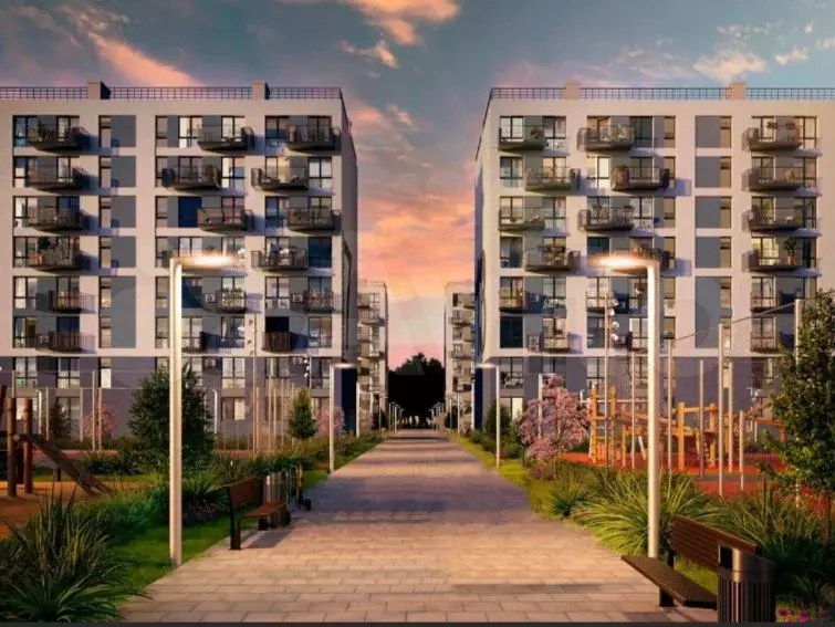 2-к. квартира, 57,5 м, 7/9 эт. - Фото 1