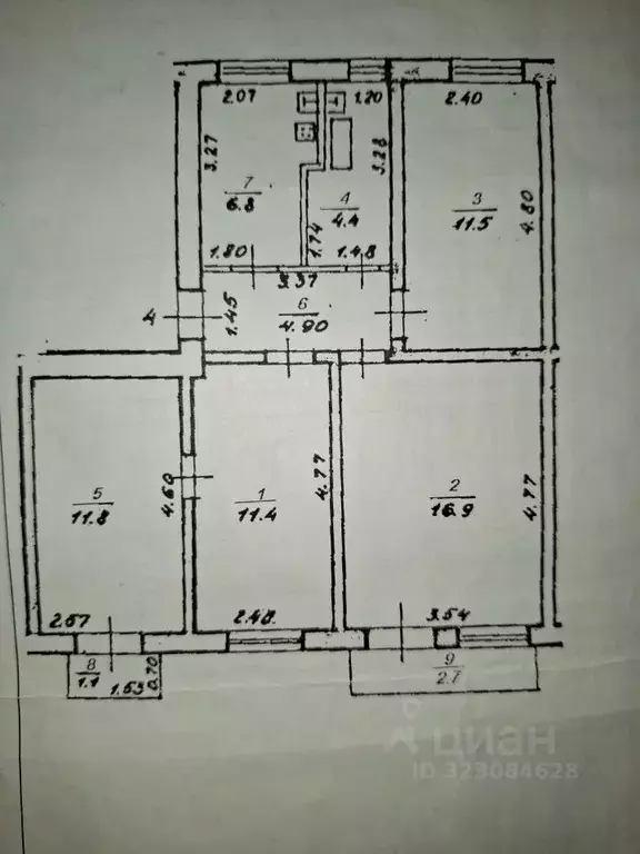 Комната Башкортостан, Уфа ул. Свободы, 47 (12.0 м) - Фото 2