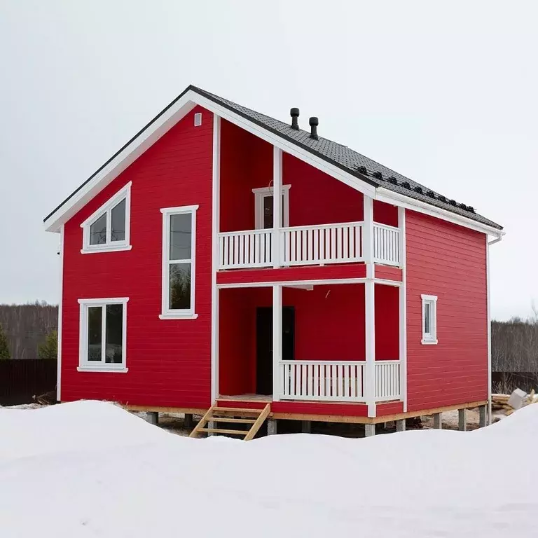 Дом в Иркутская область, Иркутский муниципальный округ, д. Куда ул. ... - Фото 1