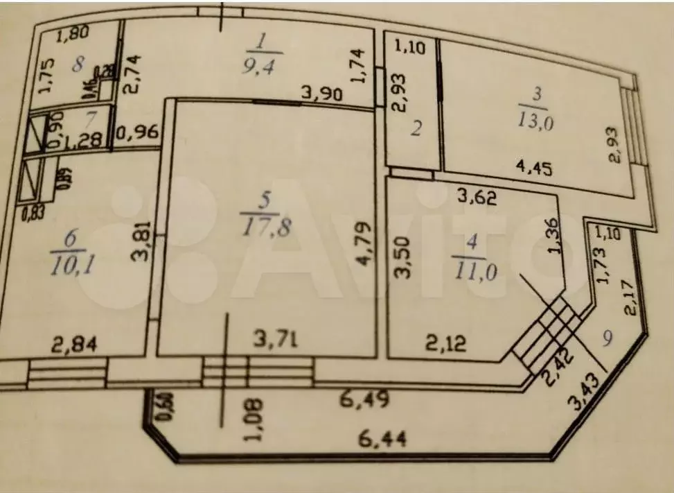 3-к. квартира, 85 м, 27/27 эт. - Фото 0