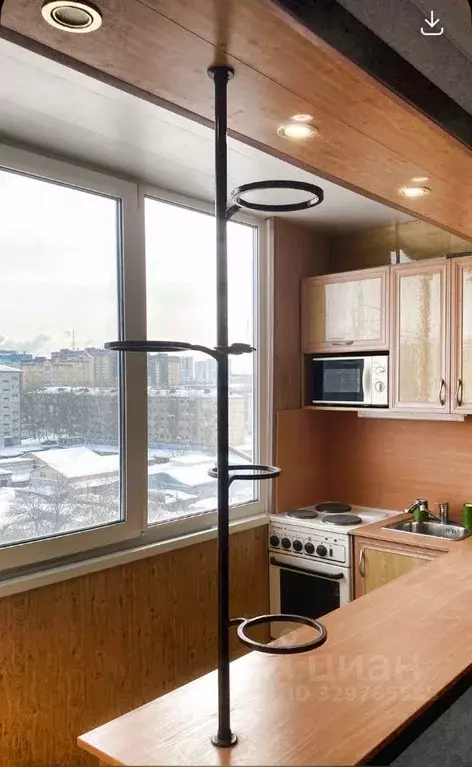 Студия Тюменская область, Тюмень ул. Мельникайте, 63 (17.4 м) - Фото 1