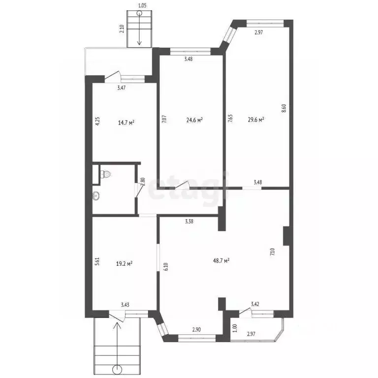 Помещение свободного назначения в Тюменская область, Тюмень Широтная ... - Фото 2