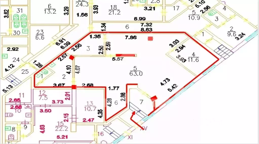 Помещение свободного назначения в Москва ул. Генерала Белобородова, 23 ... - Фото 2