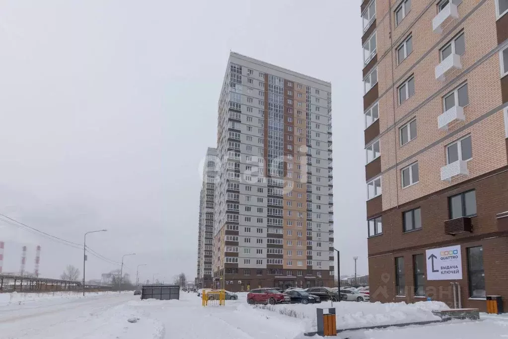 1-к кв. Тюменская область, Тюмень Дамбовская ул., 27к1 (33.0 м) - Фото 1