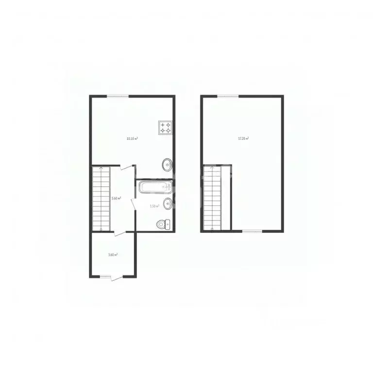 Таунхаус в Липецкая область, с. Доброе ул. Парковая, 5 (40 м) - Фото 2