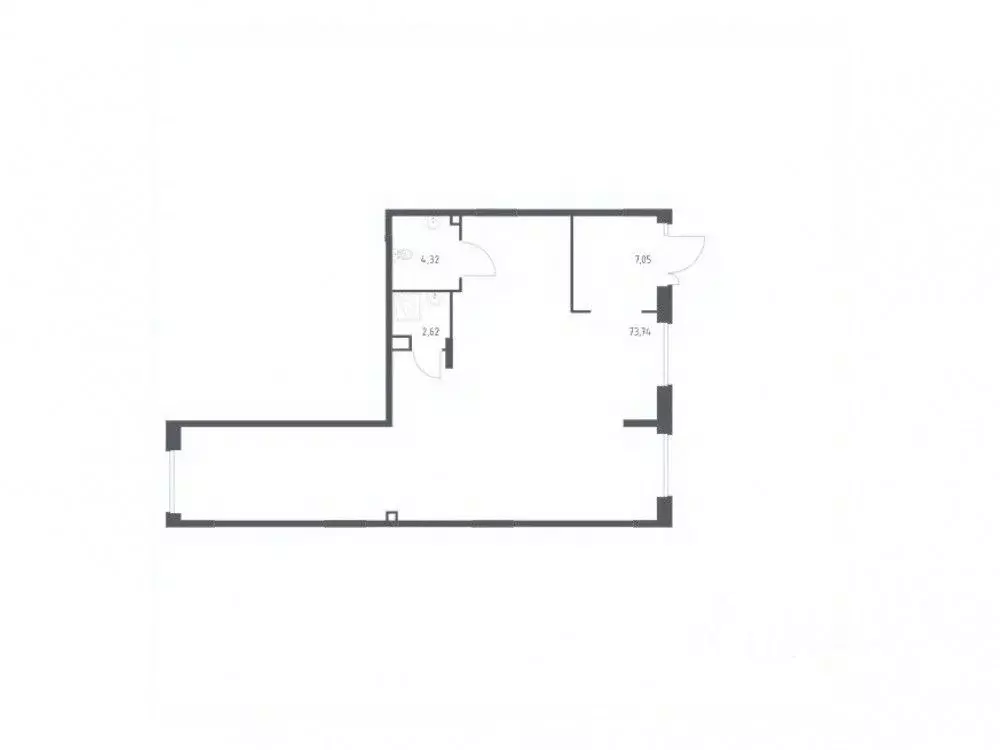 Торговая площадь в Московская область, Одинцовский городской округ, с. ... - Фото 2