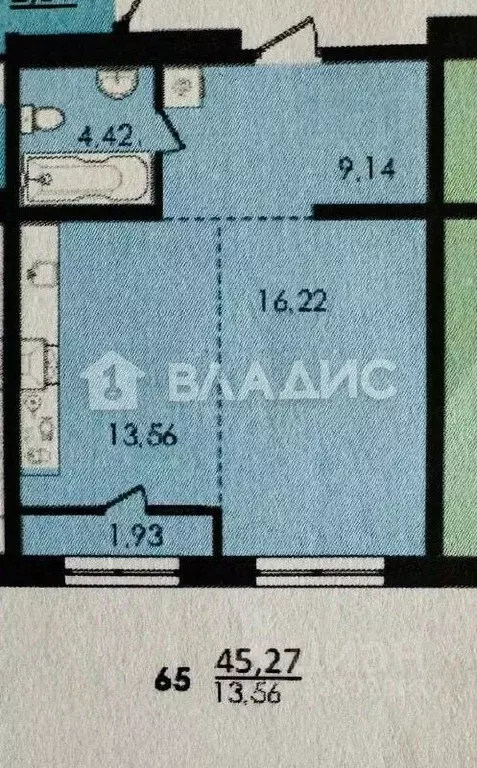 1-к кв. Иркутская область, Иркутск Советская ул., 31/1 (45.3 м) - Фото 1
