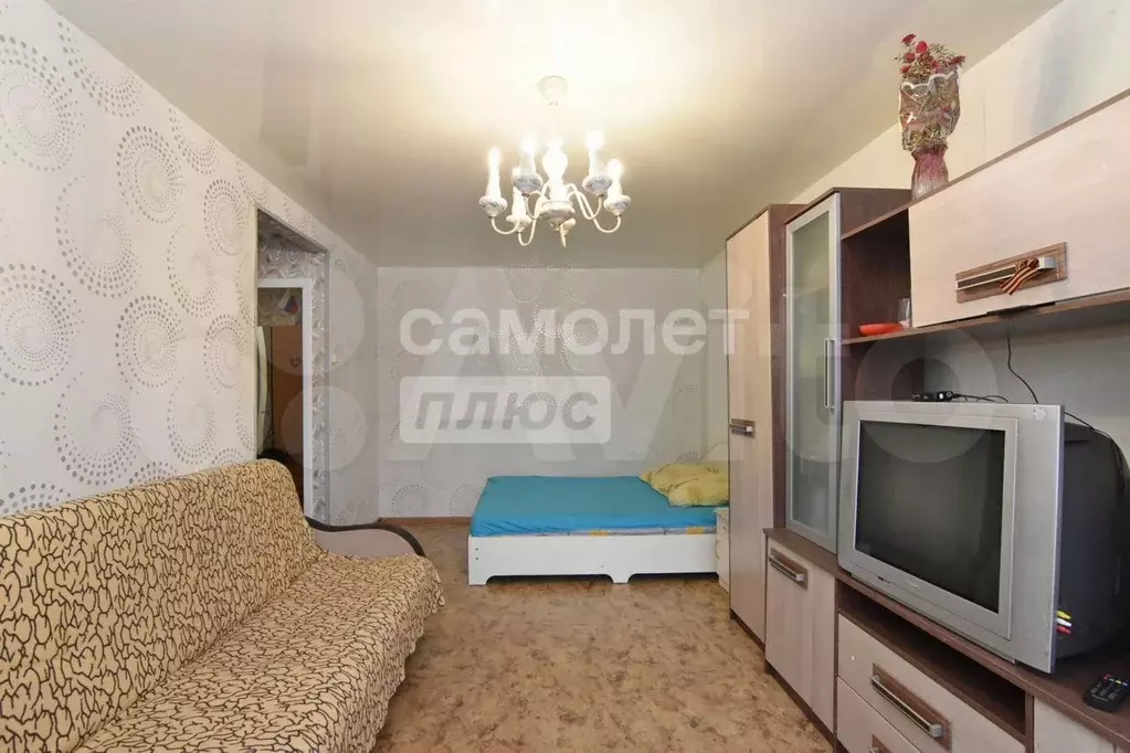 1-к. квартира, 32,2 м, 3/5 эт. - Фото 1