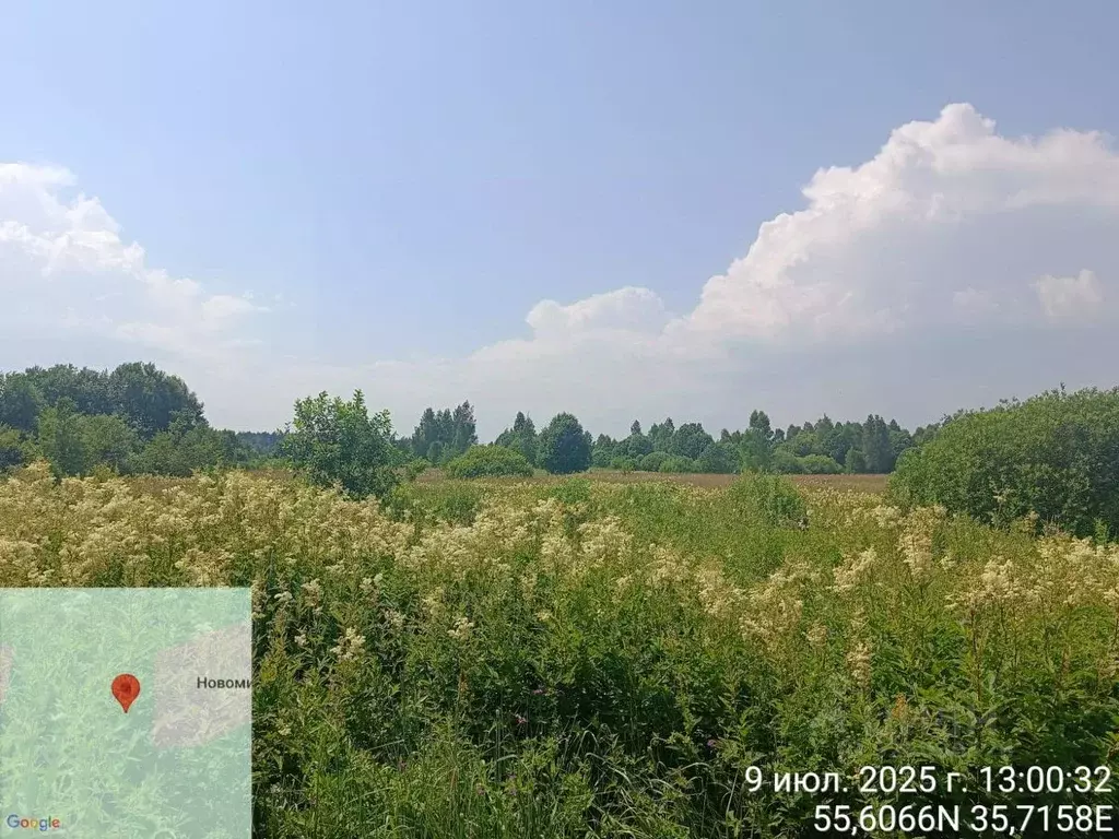 Участок в Московская область, Можайский муниципальный округ, д. ... - Фото 1