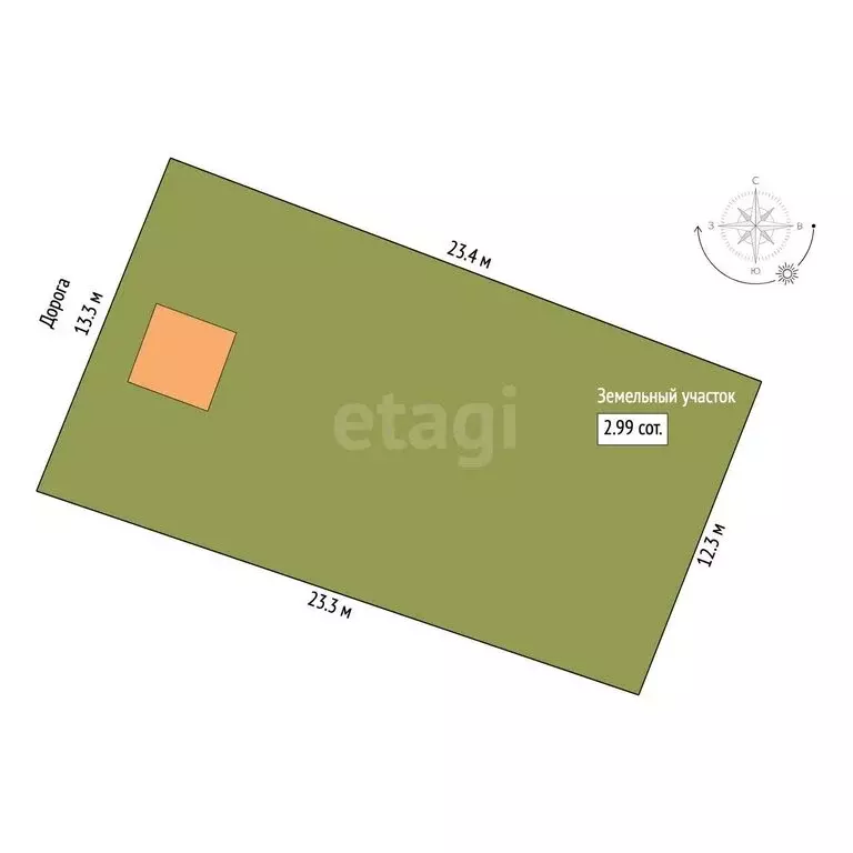 Дом в Миасс, СНТ Ильмены (12 м) - Фото 1