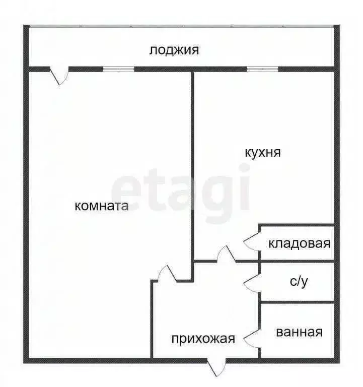 1-к кв. Приморский край, Владивосток Шилкинская ул., 16 (35.0 м) - Фото 1