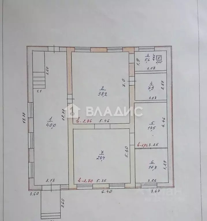 Дом в Пензенская область, с. Бессоновка ул. Центральная, 98 (287 м) - Фото 2