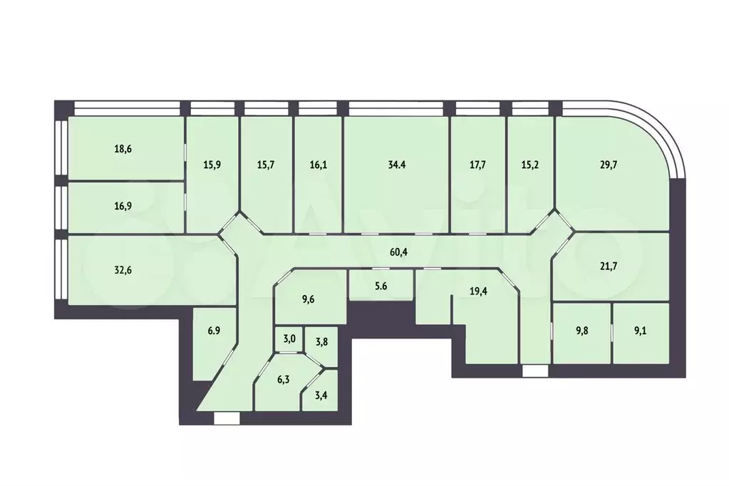 офис, 370.8 м - Фото 1