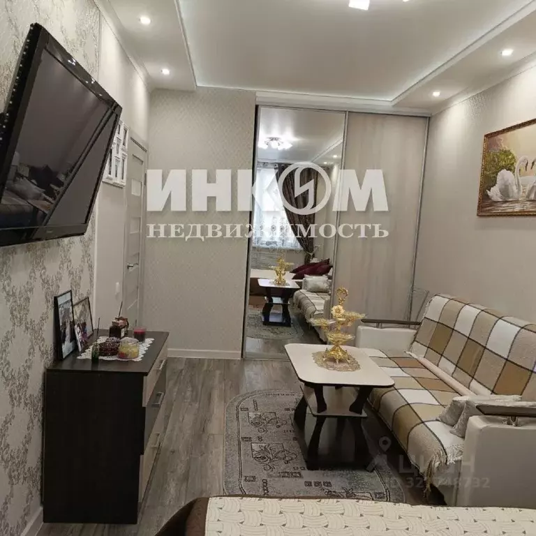 1-к кв. Московская область, Хотьково Сергиево-Посадский район, ... - Фото 2