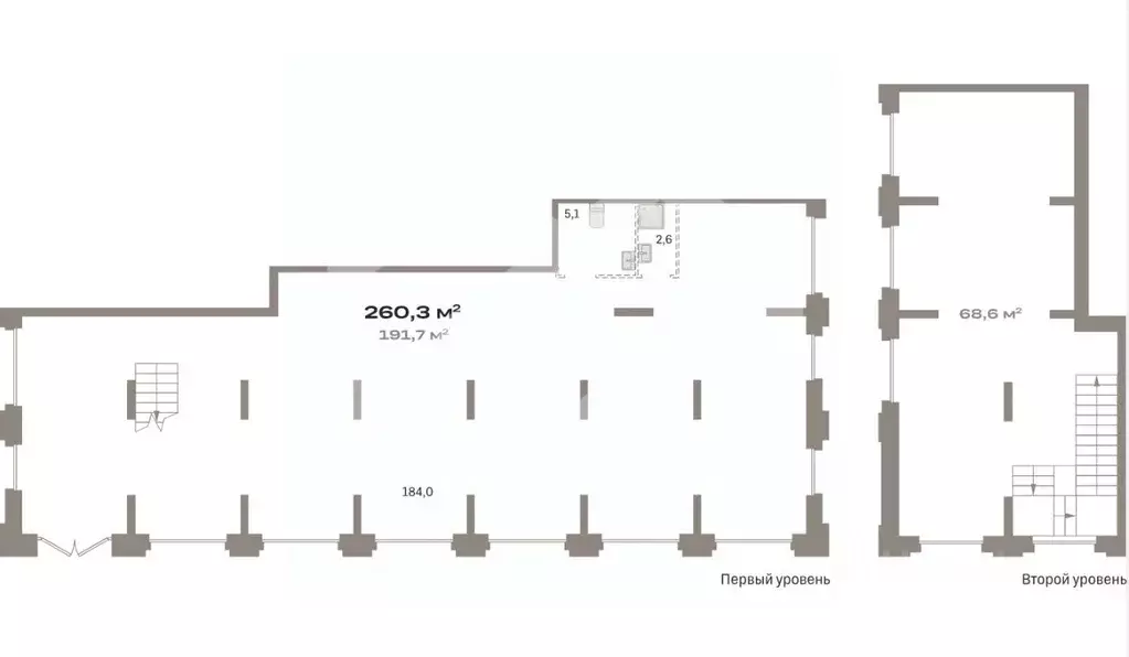 Торговая площадь в Москва Квартал Метроном жилой комплекс (260 м) - Фото 2