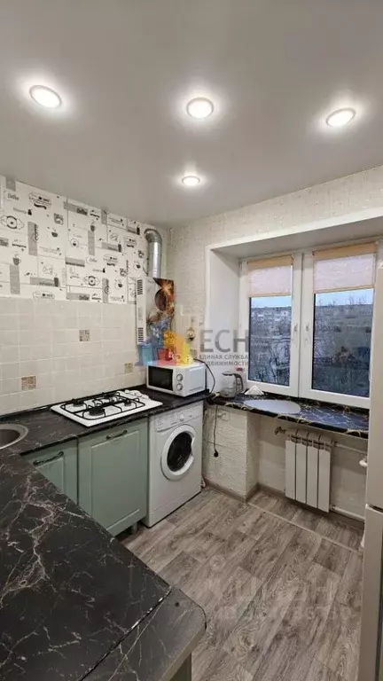 2-к кв. Тульская область, Щекино Юбилейная ул., 4 (35.0 м) - Фото 1