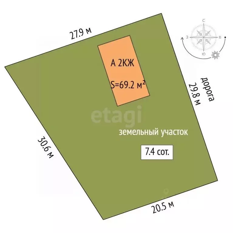 Дом в Тюменская область, Нижнетавдинский муниципальный округ, ... - Фото 2