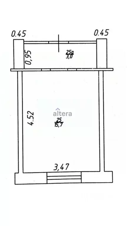 Студия Татарстан, Казань Портовая ул., 2 (18.7 м) - Фото 2