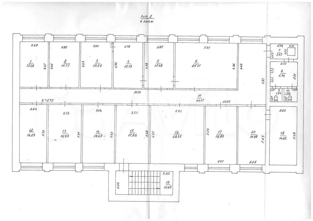 Офис в Ульяновская область, Ульяновск ул. Гончарова, 32А (100 м) - Фото 1