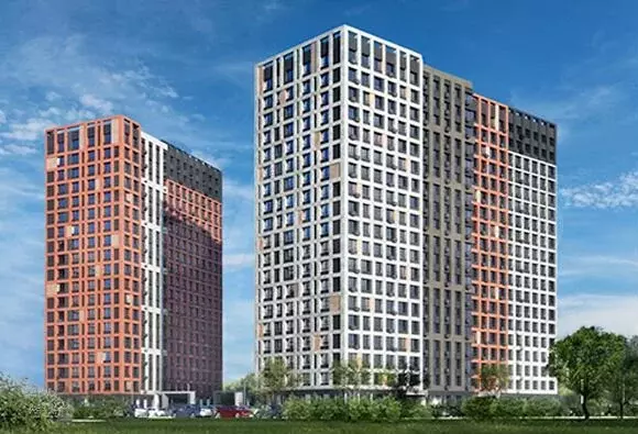 2-к. квартира, 60,8 м, 12/19 эт. - Фото 1