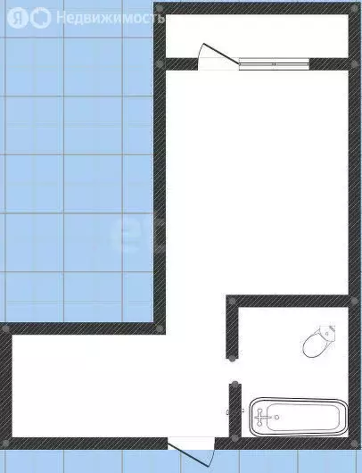 Квартира-студия: Ангарск, 29-й микрорайон, 20 (22.5 м) - Фото 1