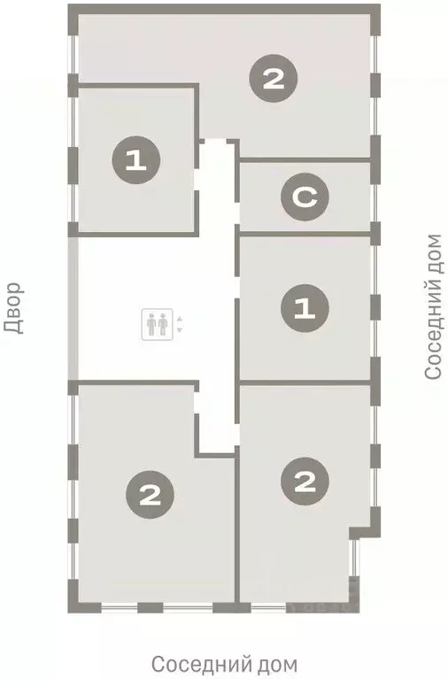 2-к кв. Новосибирская область, Новосибирский район, Краснообск рп, 3-й ... - Фото 1