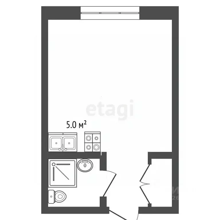 Студия Москва Сосенское поселение, просп. Куприна, 18к2 (19.7 м) - Фото 2