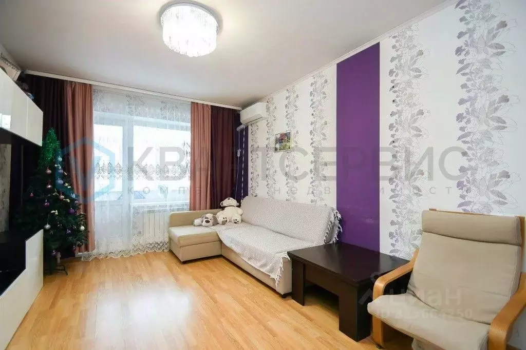 1-к кв. Омская область, Омск ул. Малиновского, 14к1 (36.8 м) - Фото 1