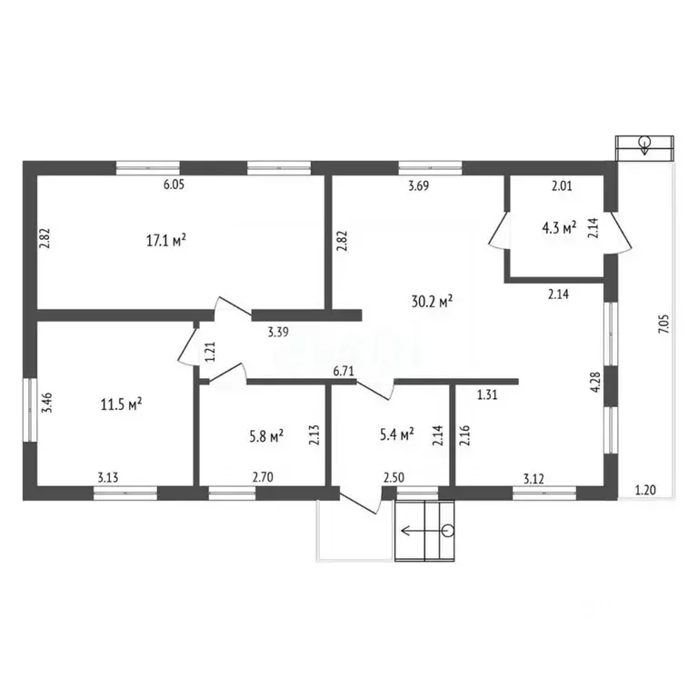 Дом в Севастополь Балаклавский муниципальный округ, Корабел СТ, 20 (87 ... - Фото 2
